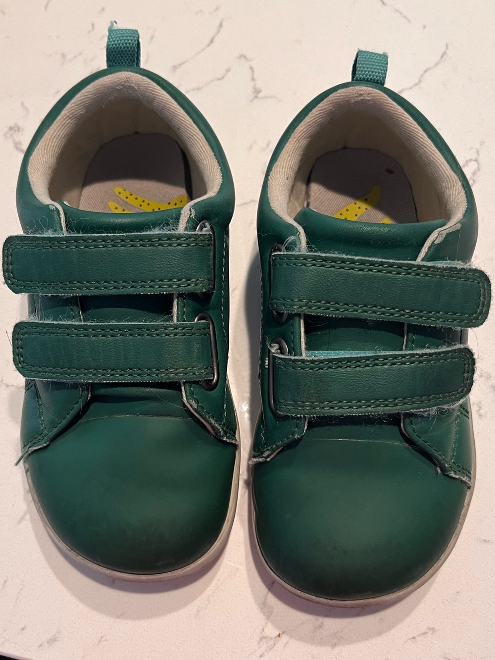 Ten Little Green Velcro Sneakers 10.5